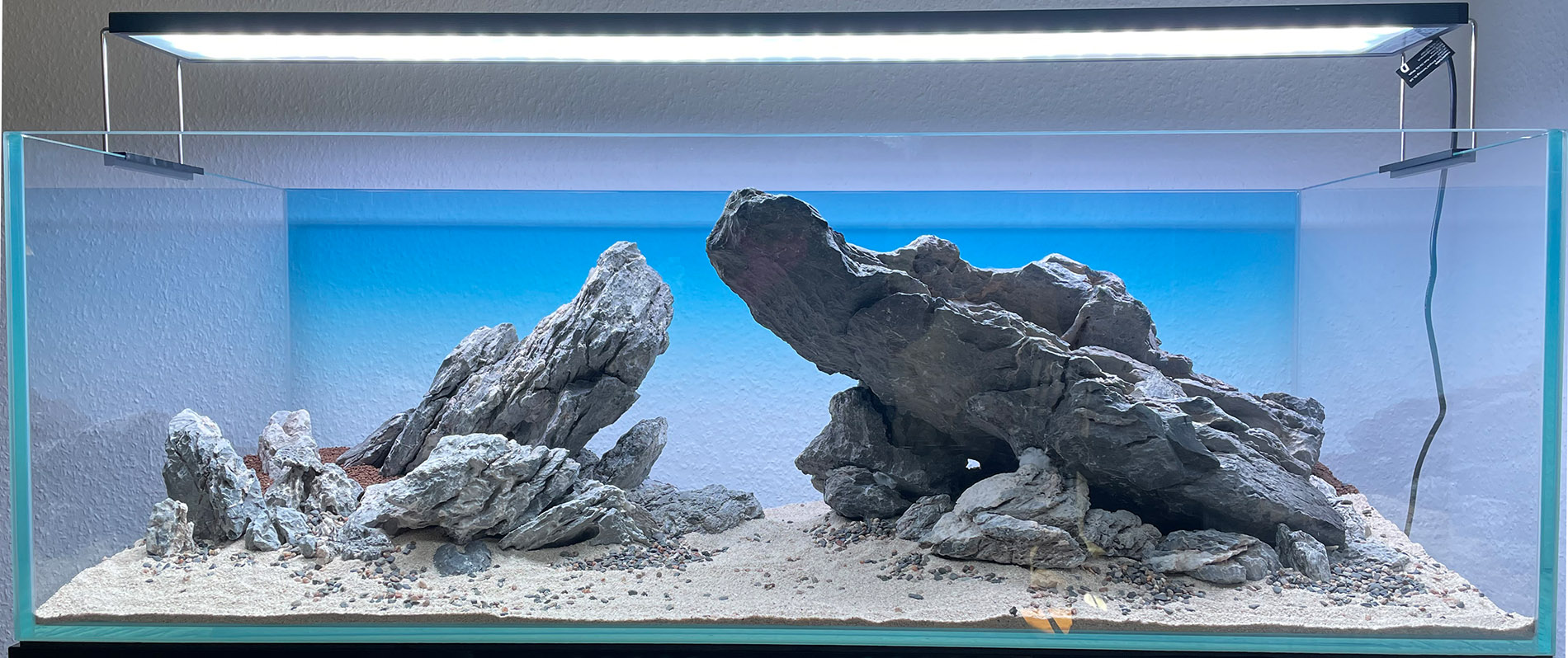 Iwagumi aquarium hardscaoe minilandschaft seiryu stone